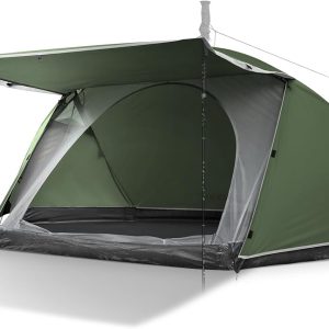 1 Person Tent for Camping, Backpacking Tent with Easy Setup, 3 to 4 Season Camping Tents, Lightweight Outdoor Tent for Hiking Mountain Hunting