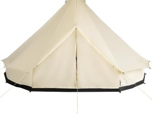10-Person Yurt Tent Glamping Bell Tent with Spacious Interior, Breathable Waterproof Design, for Family Outdoor Camping, 16' x 16' x 10'