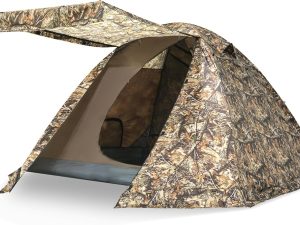 4 Person 4 Season Tent for Camping Waterproof Double Layer Easy Set Up Family Tent for Camping Hiking Backpacking Outdoor Travel